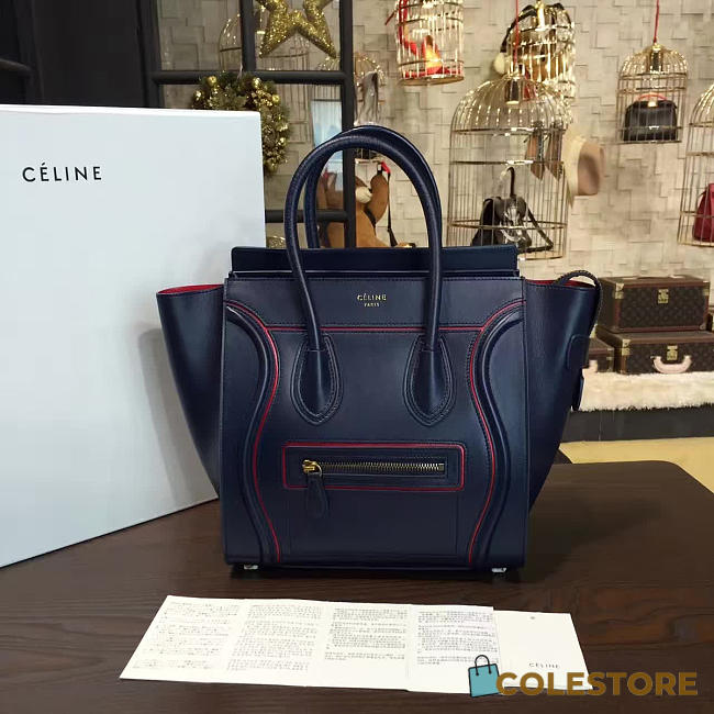 CohotBag celine leather micro luggage z1065 - 1