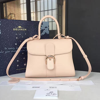 CohotBag delvaux pale pink mini brillant satchel 