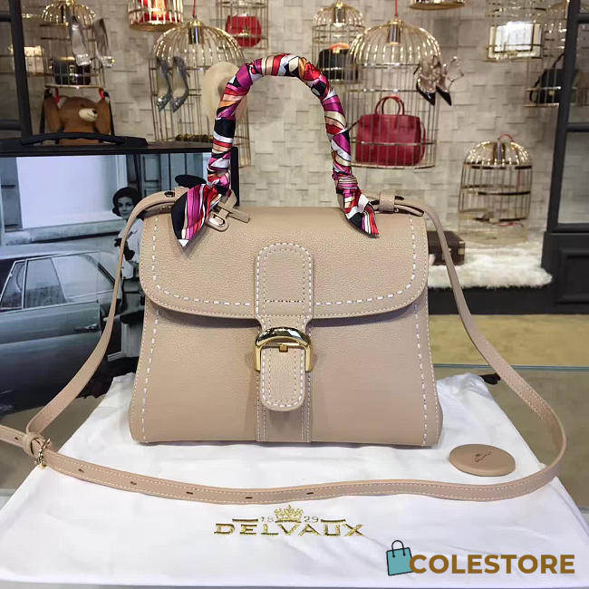 CohotBag delvaux mm brillant satchel apricot 1495 - 1