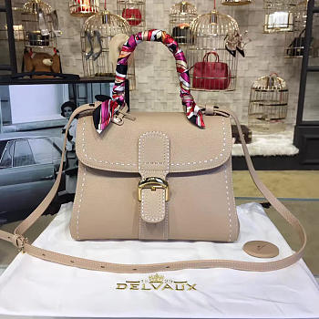 CohotBag delvaux mm brillant satchel apricot 1495