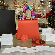 Delvaux Mini Brillant Satchel Orange 1513 - 4