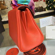 Delvaux Mini Brillant Satchel Orange 1513 - 5