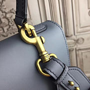 Dioraddict Calfskin Handbag Rouge in Blue 30cmx23cmx12cm - 2