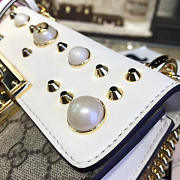 gucci gg leather padlock studded CohotBag 2387 - 6