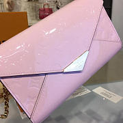   Louis Vuitton Monogram Vernis Mira Chain Wallet  - 6