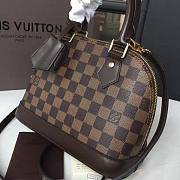 Louis Vuitton Alma Bb Chess Damier Ebene Canvas N41221 - 5