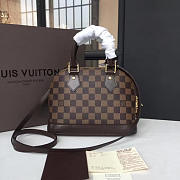Louis Vuitton Alma Bb Chess Damier Ebene Canvas N41221 - 4