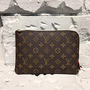 Louis Vuitton Leather Clutch Bag 3726 - 1