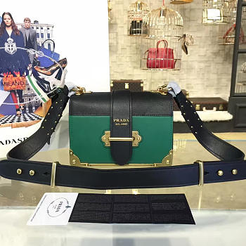 Prada Cahier Leather Shoulder Bag 4269