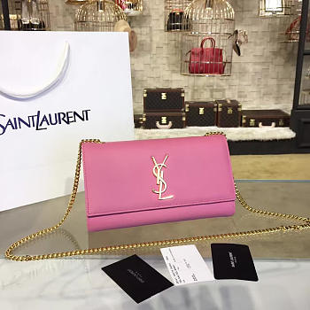 YSL Monogram Kate Grain De Poudre Embossed Leather 4761