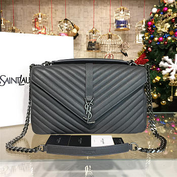 YSL Monogram College Grey 4781