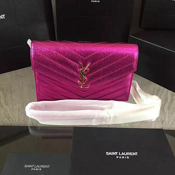 YSL Monogram Chain Wallet Woc 4938