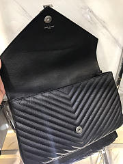 YSL Monogram College Large Black 5097 - 4