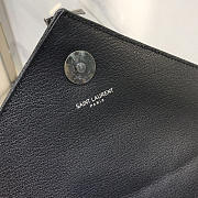 YSL Monogram College Large Black 5097 - 3