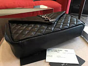 YSL Envelop Satchel Mm Black 5127 - 3