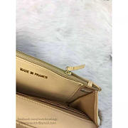 Chanel Lambskin Mini Chain Wallet Light Beige A81023 VS 03754 - 3