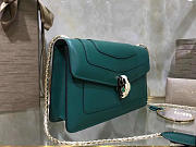 Bvlgari Serpenti Forever Calf Leather Flap Cover Shoulder Bag 38065 - 5