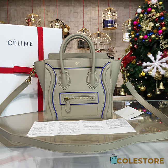 CohotBag celine leather nano luggage z973 - 1