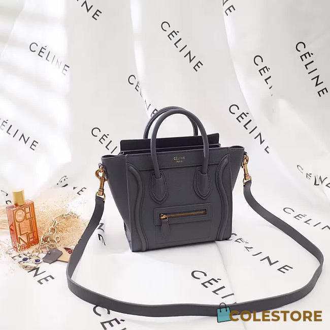 CohotBag celine nano leather shoulder bag z1001 - 1
