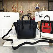 Celine Nano Leather Shoulder Bag Z1028 - 4