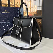 CohotBag delvaux mm brillant satchel smooth leather black 1466 - 5