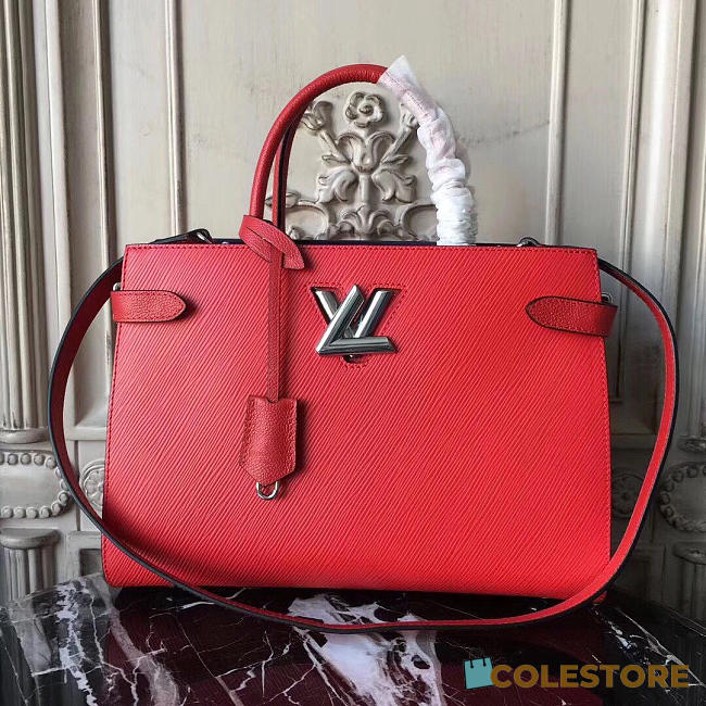 Louis Vuitton Twist Tote In Red - 1