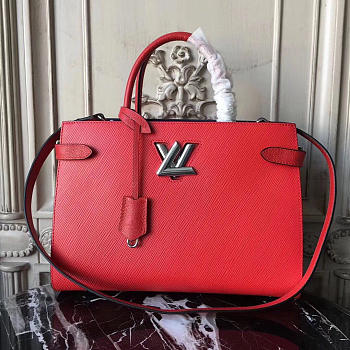 Louis Vuitton Twist Tote In Red