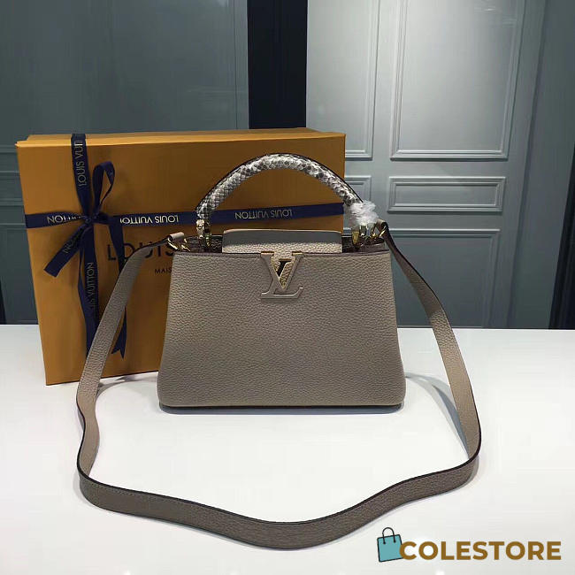 Louis Vuitton Capucines BB Galet 3673 - 1
