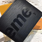  Louis Vuitton Supreme Pocket Wallet Noir - 5