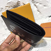  Louis Vuitton Supreme Pocket Wallet Noir - 4