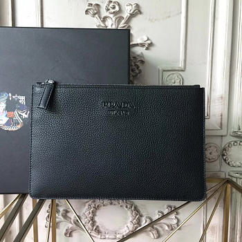 Prada Leather Clutch Bag 4316