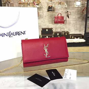YSL Monogram Kate Smooth Leather 4751