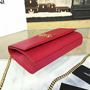 YSL Monogram Kate Smooth Leather 4751 - 5