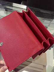 YSL Medium Sunset Bag Grained Leather 4872 - 5
