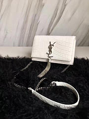 YSL Monogram Kate Bag With Leather Tassel 4993 - 3