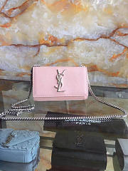 YSL Monogram Kate In Grain De Poudre Embossed Leather 5022 - 2