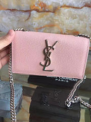YSL Monogram Kate In Grain De Poudre Embossed Leather 5022 - 4