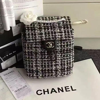 Chanel Tweed Canvas Mini Backpack A170305 VS02592
