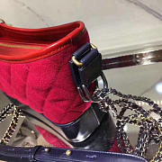 Chanel's Gabrielle Large Hobo Bag Red & Navy Blue A91810 VS02172 - 5