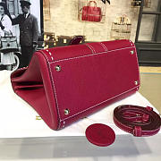 CohotBag delvaux mm brillant satchel red 1478 - 3