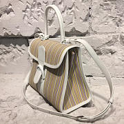 Delvaux Woven Mm Brillant Satchel - 3