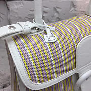 Delvaux Woven Mm Brillant Satchel - 6