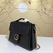 gucci gg flap shoulder bag on chain black CohotBag 5103032 - 2