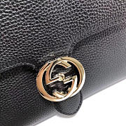 gucci gg flap shoulder bag on chain black CohotBag 5103032 - 3
