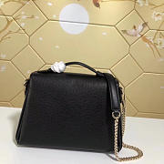 gucci gg flap shoulder bag on chain black CohotBag 5103032 - 5