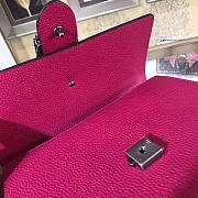 gucci dionysus medium top handle bag rose red leather CohotBag  - 2