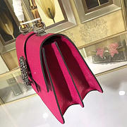 gucci dionysus medium top handle bag rose red leather CohotBag  - 6