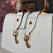 gucci dionysus leather top handle satchel white CohotBag - 5