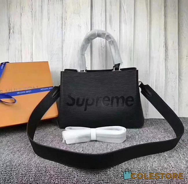 Louis Vuitton Supreme Hand Bag Black 51347 3009 - 1