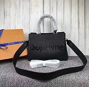 Louis Vuitton Supreme Hand Bag Black 51347 3009 - 1